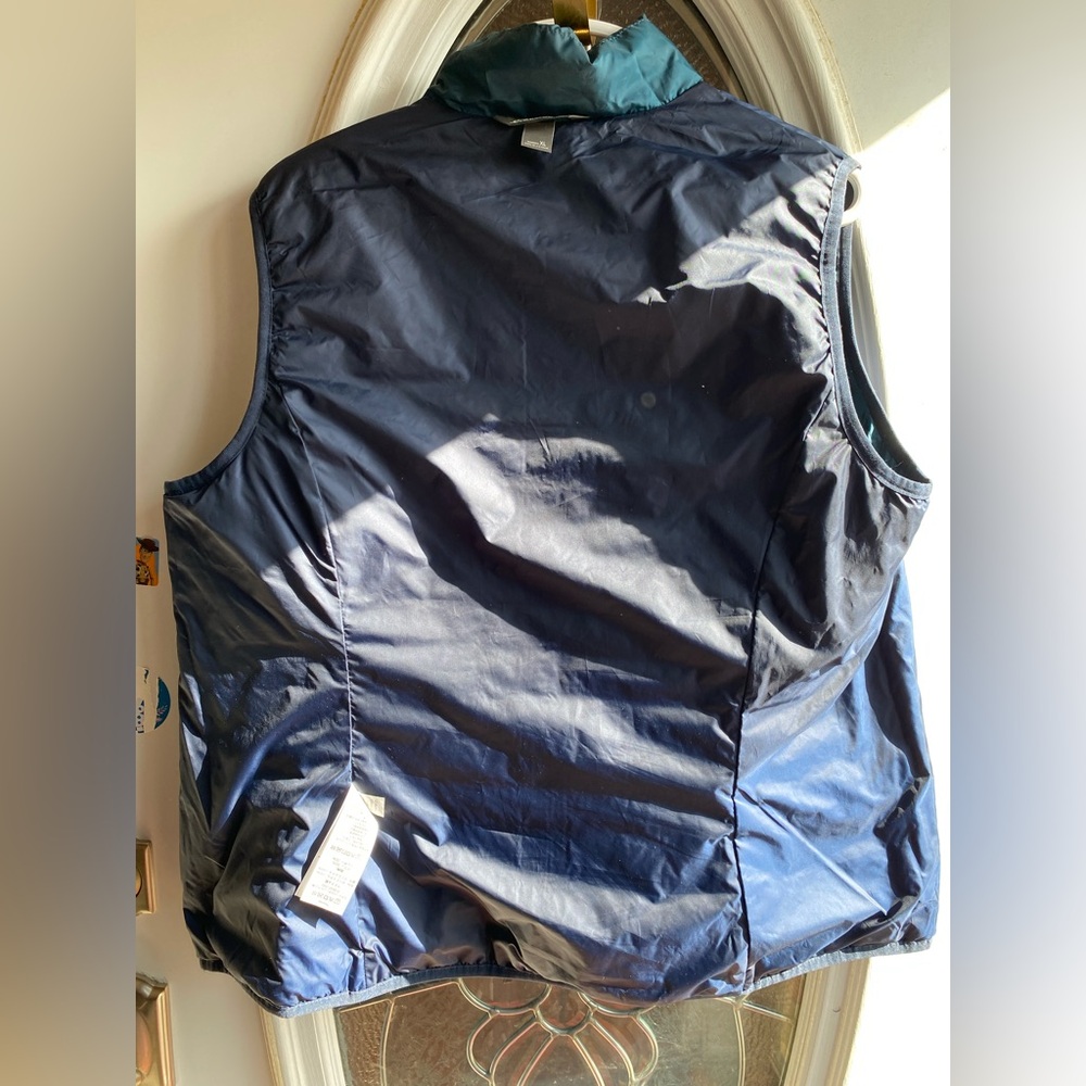 🩵 Eddie Bauer Women’s Packable 650 Down Vest - XL - Picture 10 of 11